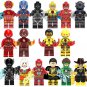 16pcs The Flash Green Lantern Minifigures Compatible Lego DC Super Heroes Sets