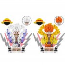 2pcs Nika Nika Luffy Minifigures Compatible Lego One Piece Sets