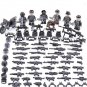 Police Motorcycle Police Dog Minifigures Compatible Lego City Police Station Sets