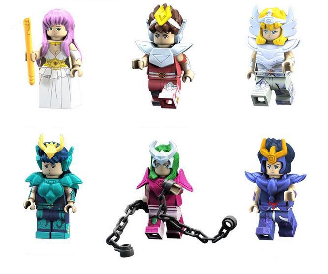 Saint Seiya Comic Character Minifigures Compatible Lego Toy