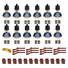 Household Guards Division of the British Army Minifigures Fit Lego British City Sets