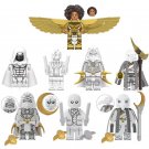 8pcs Moon Knight Layla Minifigures Compatible Lego Moon Knight Movie Character Sets