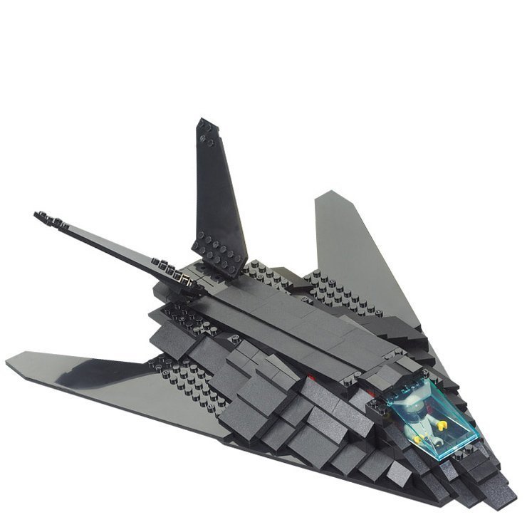 America F-117A Attack aircraft Minifigures Fit Lego Military Sets