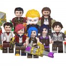 Vi Caitlyn Kiramman Jinx Jayce Minifigures Compatible Lego Game Sets