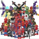 36pcs Spider-Man Movie Series villain Character Minifigures Fit Lego Super Heroes Sets