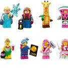 Candy Rapper Lucy Kitty Pop Star Minifigures Compatible Lego The Moveie Sets