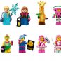 Candy Rapper Lucy Kitty Pop Star Minifigures Compatible Lego The Moveie Sets