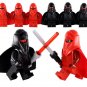 6pcs Sith Emperor's Royal Guard Minifigures Fit Lego Star Wars TV Character Sets