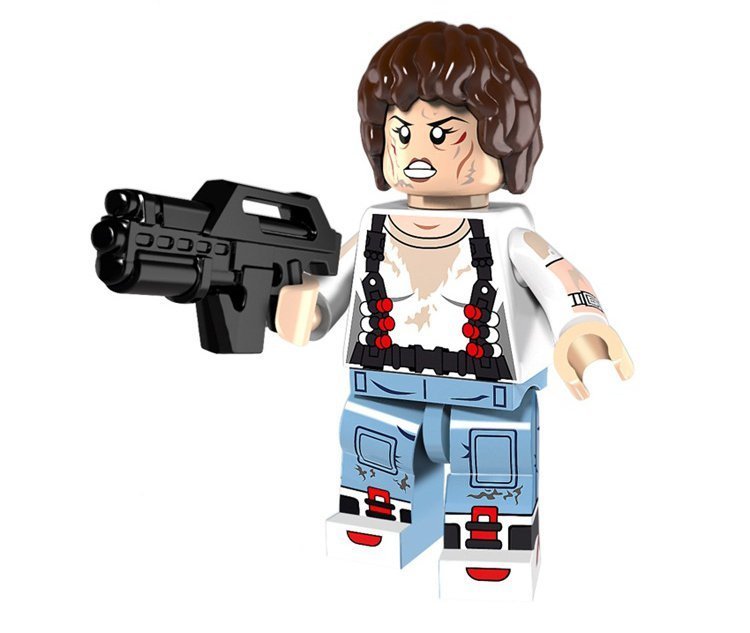 Ellen Ripley Minifigures Compatible Lego Alien Movie Character Minifigure
