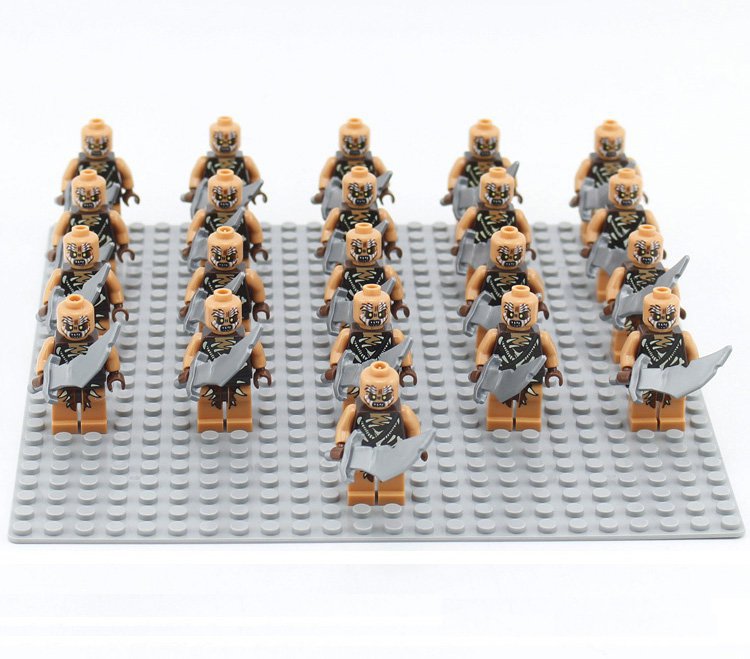 21pcs Orc Army Group Minifigures Compatible Lego The Lord Of The Rings Sets