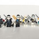 6pcs Zane Minifigures Compatible Lego Ninjago Sets