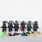 6pcs Cole Minifigures Compatible Lego Ninjago Sets