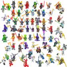 70pcs Ninjago Character Minifigures Compatible Lego Toy Sets