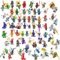 70pcs Ninjago Character Minifigures Compatible Lego Toy Sets