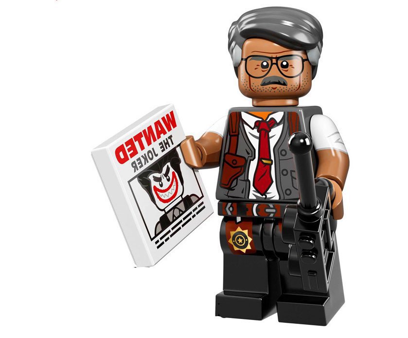 Commissioner Gordon Minifigures Compatible Lego Batman Movie Minifigure