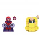 Professor X and Magneto Minifigures Fit Lego The X-Men Movie Sets