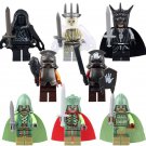 Ringwraith Orc Mordor Undead Army Minifigures Fit Lego The Lord of the Rings Movie Sets