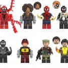 Venom Warsuit Spider-Man Deadpool Cable Minifigures Compatible Lego Super Heroes Movie Sets