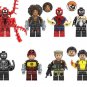 Venom Warsuit Spider-Man Deadpool Cable Minifigures Compatible Lego Super Heroes Movie Sets