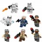 Resistance Pilot First Order Snowtrooper Minifigures Fit Lego Star Wars Sets
