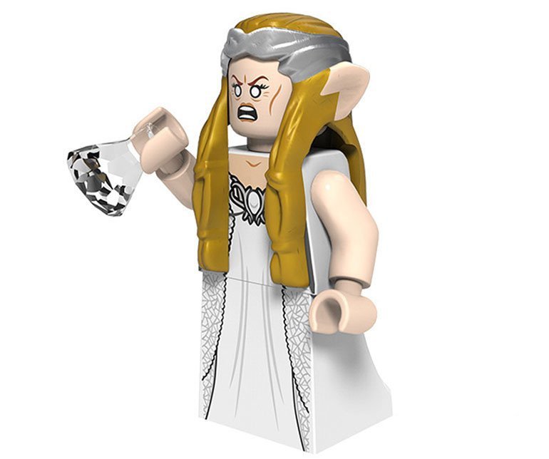 Galadriel Minifigures Compatible Lego The Lord of the Rings Elf Minifigure