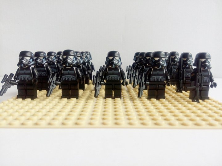 21pcs Blackhole Stormtrooper Minifigures Compatible Lego Star Wars Movie Sets