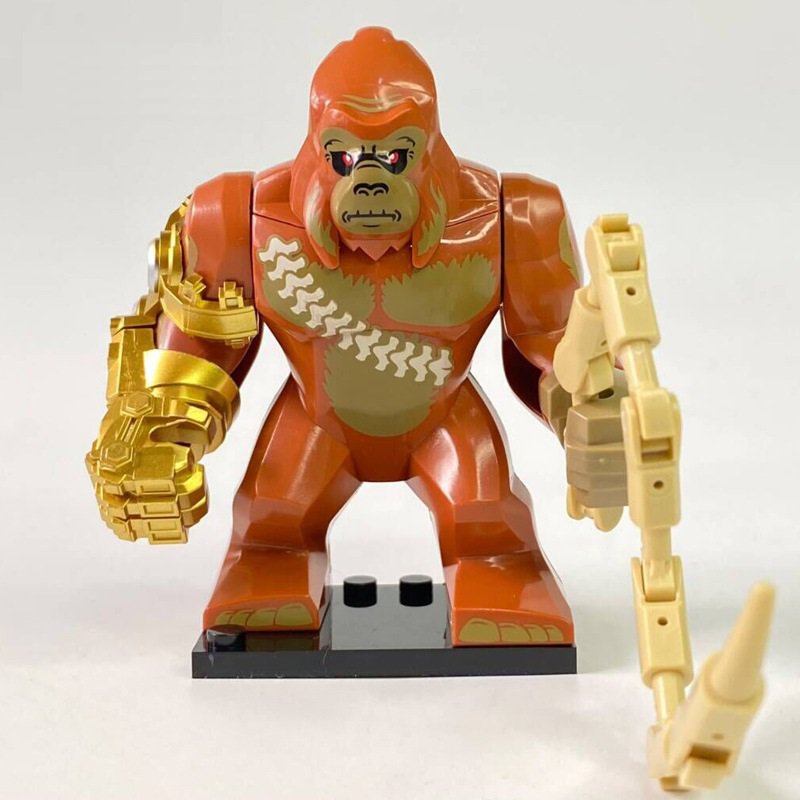 Mechanic Gloves Scar King Minifigures Fit Lego Godzilla vs. Kong 2 ...