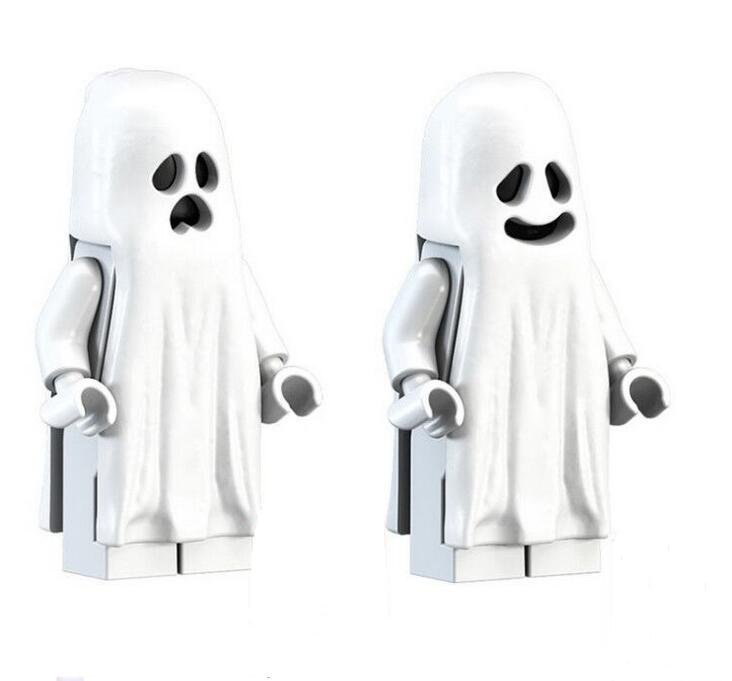 2 Best Ghost Vitruvius Minifigures Compatible Lego Halloween Sets