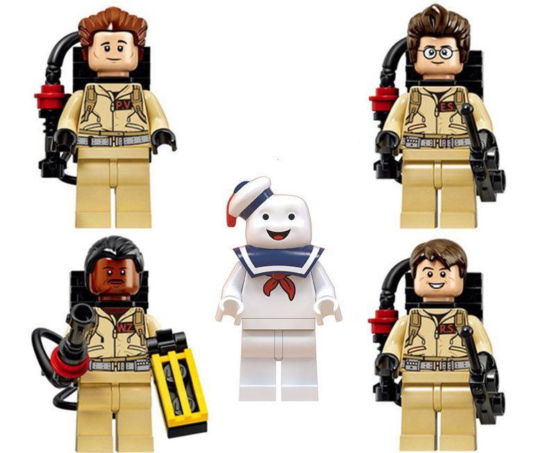 Ghost Busters Stay Puft Minifigures Lego Compatible Movie Minifigure