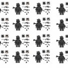 16 Heavy Special Air Service Minifigures Compatible Lego Britain Special Forces Sets