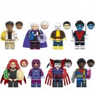 Magneto Sunspot Morph Sentinel Bishop Minifigures Compatible Lego X-Men The New Mutants Sets