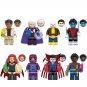 Magneto Sunspot Morph Sentinel Bishop Minifigures Compatible Lego X-Men The New Mutants Sets