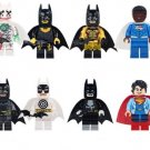 Punisher Joker Val-Zod Supergirl Minifigures Compatible Lego DC Justice League Sets