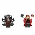 Zombie Doctor Strange and Scarlet Witch Minifigures Compatible Lego Doctor Strange 2 Sets