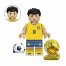 Zlantan Ibrahimovic Minifigures Compatible Lego World Cup Football Minifigure