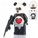 Panda Joker Minifigures Compatible Lego Suicide Squad Minifigure