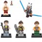 Ahsoka Tano Zander Leia Slave Minifigures Compatible Lego Star Wars Sets