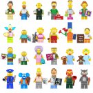 24 Best The Simpsons Character Minifigures Compatible Lego America Comic Sets