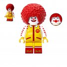 Fat Ronald Mc donald Minifigures Fit Lego Minifigure