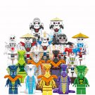Skull army strikes snake Minifigures Compatible Lego Ninjago Sets