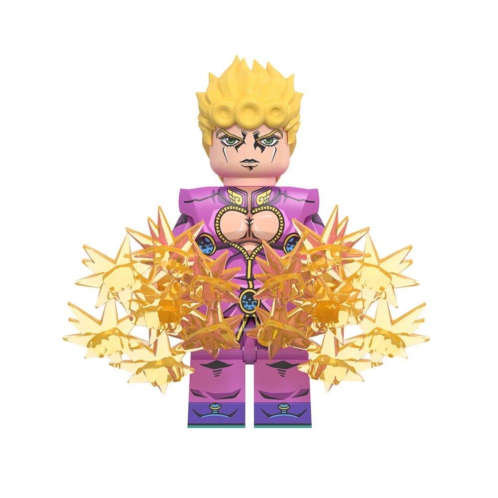 Giorno Giovanna Minifigures Compatible Lego JoJo's Bizarre Adventure Minifigure