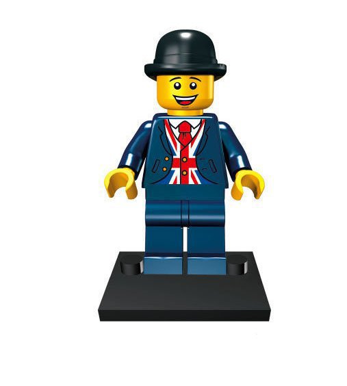 Lester Minifigures Compatible Lego Britain Gentleman Minifigure