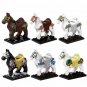 Medieval Knight War-Horse Minifigures Fit Lego Medieval Castle Sets