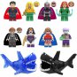 Aquaman Ocean Master Mera Shark Corps Minifigures Compatible Lego DC Super Heroes Sets