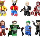 Wolverine Joker Flash Green Lantern Minifigures Compatible Lego Superhero Movie Sets
