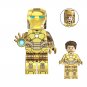 Golden Iron Man Minifigures Compatible Lego The Avengers Super Heroes Minifigure