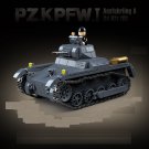 Spain Las Krupp Pz.kpfw.Ⅰ Ausf.A Tank Minifigures Fit Lego WW2 Tank Sets