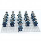21pcs Hong Kong Police Emergency Unit Minifigures Fit Lego City Sets