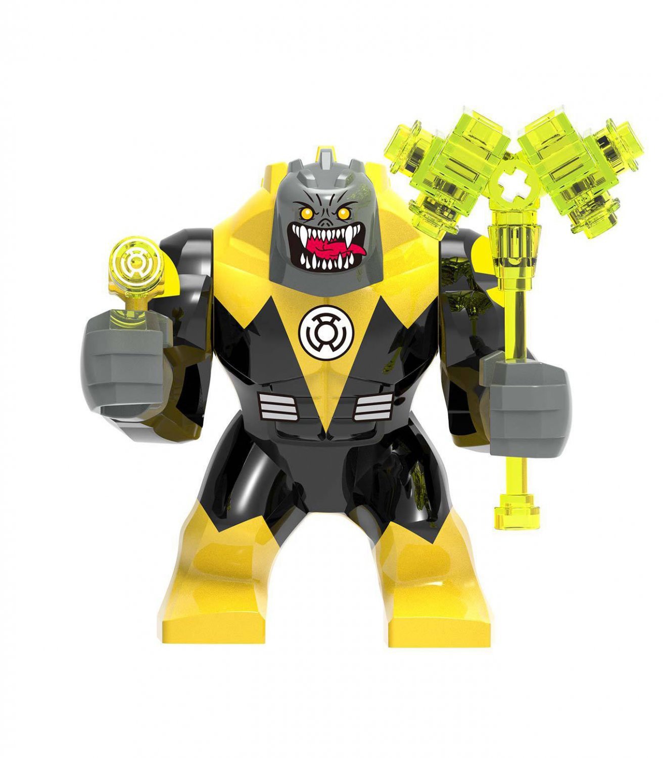 Yellow Lantern Sinestro Minifigures Compatible Lego Green Lantern Minifigure