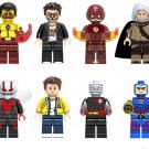 Ego Wally West Wasp Hush Mongul Minifigures Fit Lego Super Heroes Movie Sets